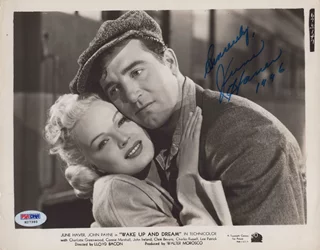 June Haver autograph