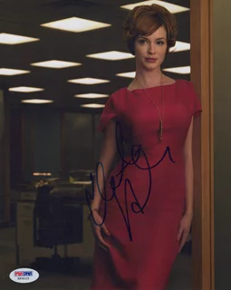 Christina Hendricks autograph
