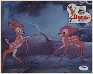 Cammie King autograph