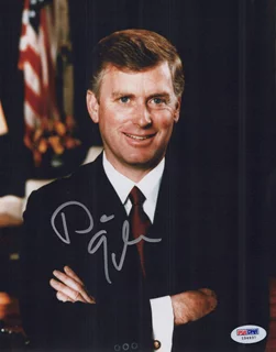 Dan Quayle autograph
