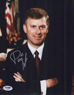 Dan Quayle autograph