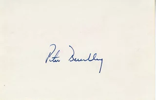 Peter Benchley autograph