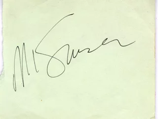 Martin Scorsese autograph