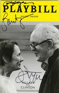 Hillary and Clinton autograph