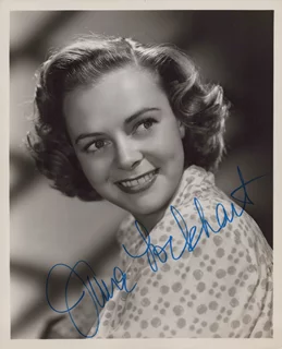 June Lockhart autograph