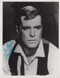 George Peppard autograph
