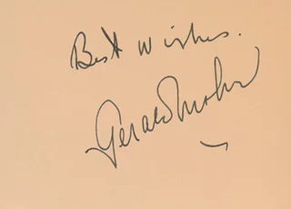 Gerald Mohr autograph