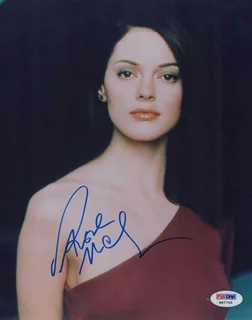 Rose McGowan autograph