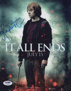 Rupert Grint autograph