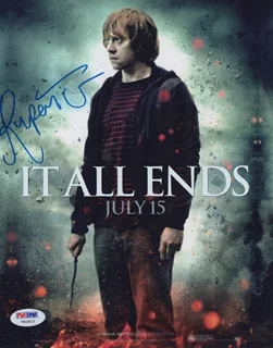 Rupert Grint autograph