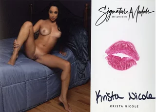 Krista Nicole autograph