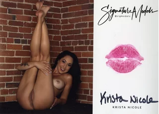 Krista Nicole autograph