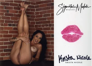 Krista Nicole autograph