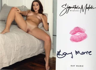 Kay Marie autograph