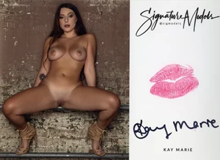 Kay Marie autograph