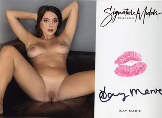 Kay Marie autograph