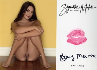 Kay Marie autograph