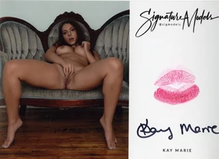 Kay Marie autograph