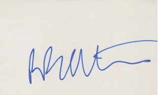 Robert Altman autograph