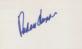 Richard Crenna autograph