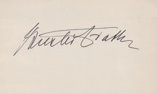 Buster Crabbe autograph