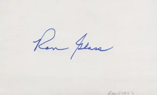 Ron Glass autograph