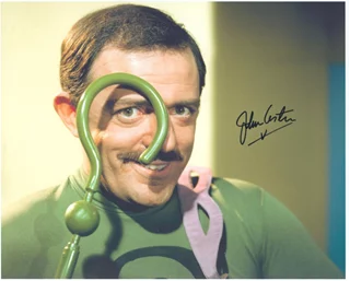 John Astin autograph