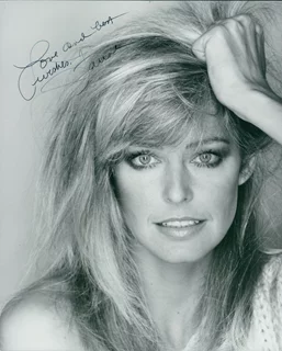 Farrah Fawcett autograph