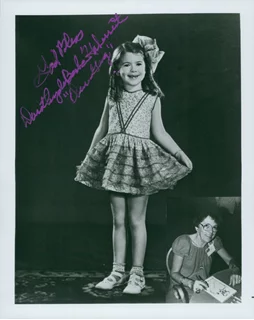 Dorothy 'Echo' DeBorba autograph