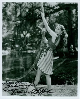Frances Gifford autograph