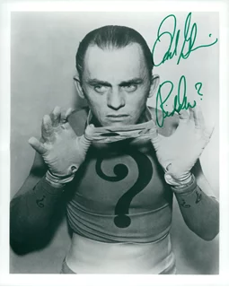 Frank Gorshin autograph