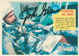John Glenn autograph