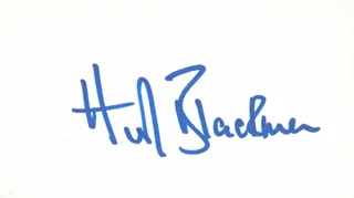 Honor Blackman autograph