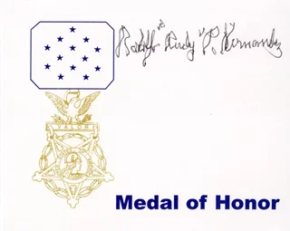 Rudy Hernandez autograph