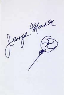 Jerry Maren autograph