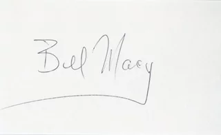Bill Macy autograph