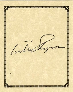 William Styron autograph