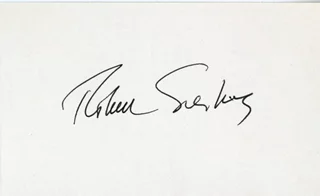 Robert Silverberg autograph