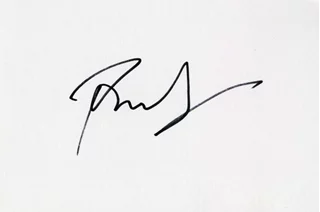 Paul Wesley autograph