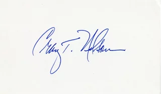 Craig T. Nelson autograph