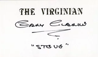 Gary Clarke autograph