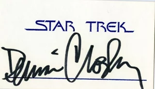 Denise Crosby autograph