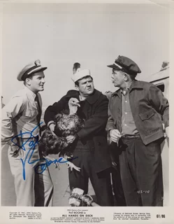 Pat Boone autograph
