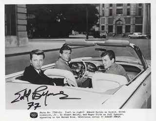 Edd Byrnes autograph