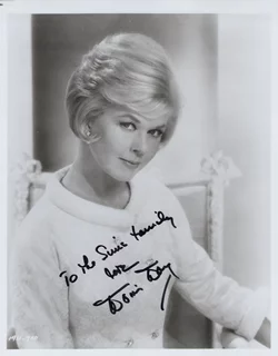Doris Day autograph