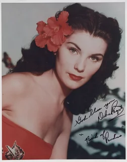 Debra Paget autograph