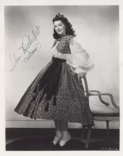 Ann Rutherford autograph