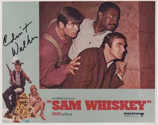 Clint Walker autograph