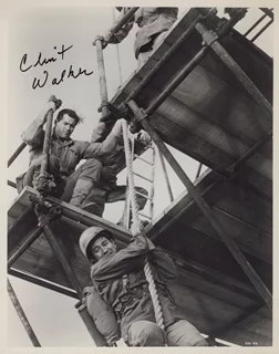 Clint Walker autograph