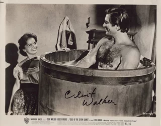 Clint Walker autograph